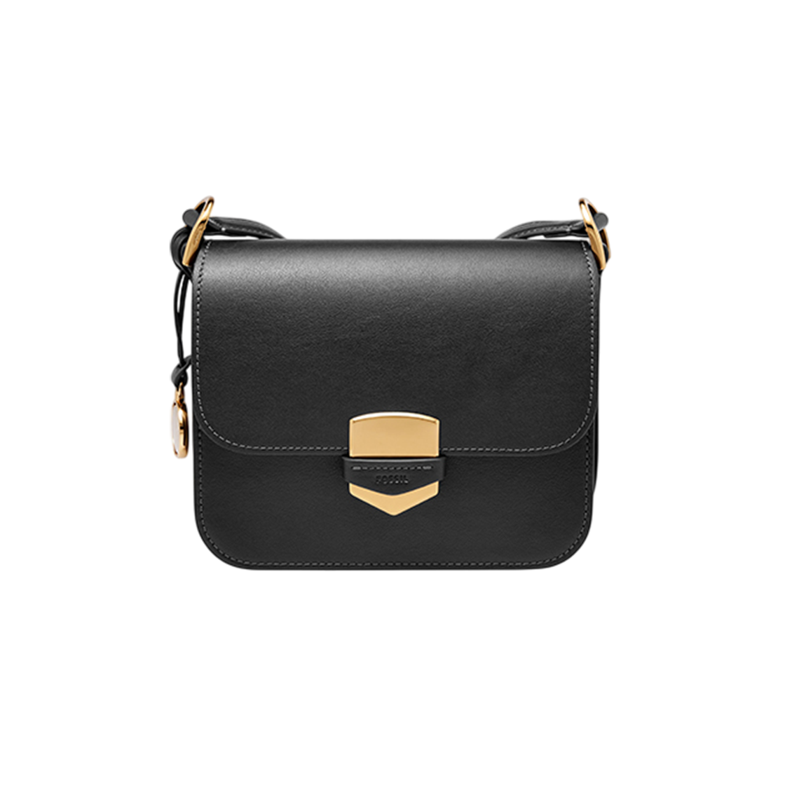 파슬 레녹스 레더 크로스바디백 블랙(Fossil Lennox Leather Crossbody Bag Black)