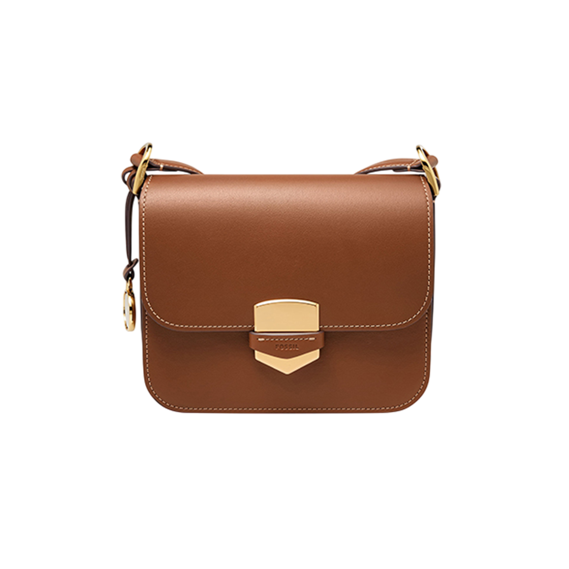 파슬 레녹스 레더 크로스바디백 브라운(Fossil Lennox Leather Crossbody Bag Brown)