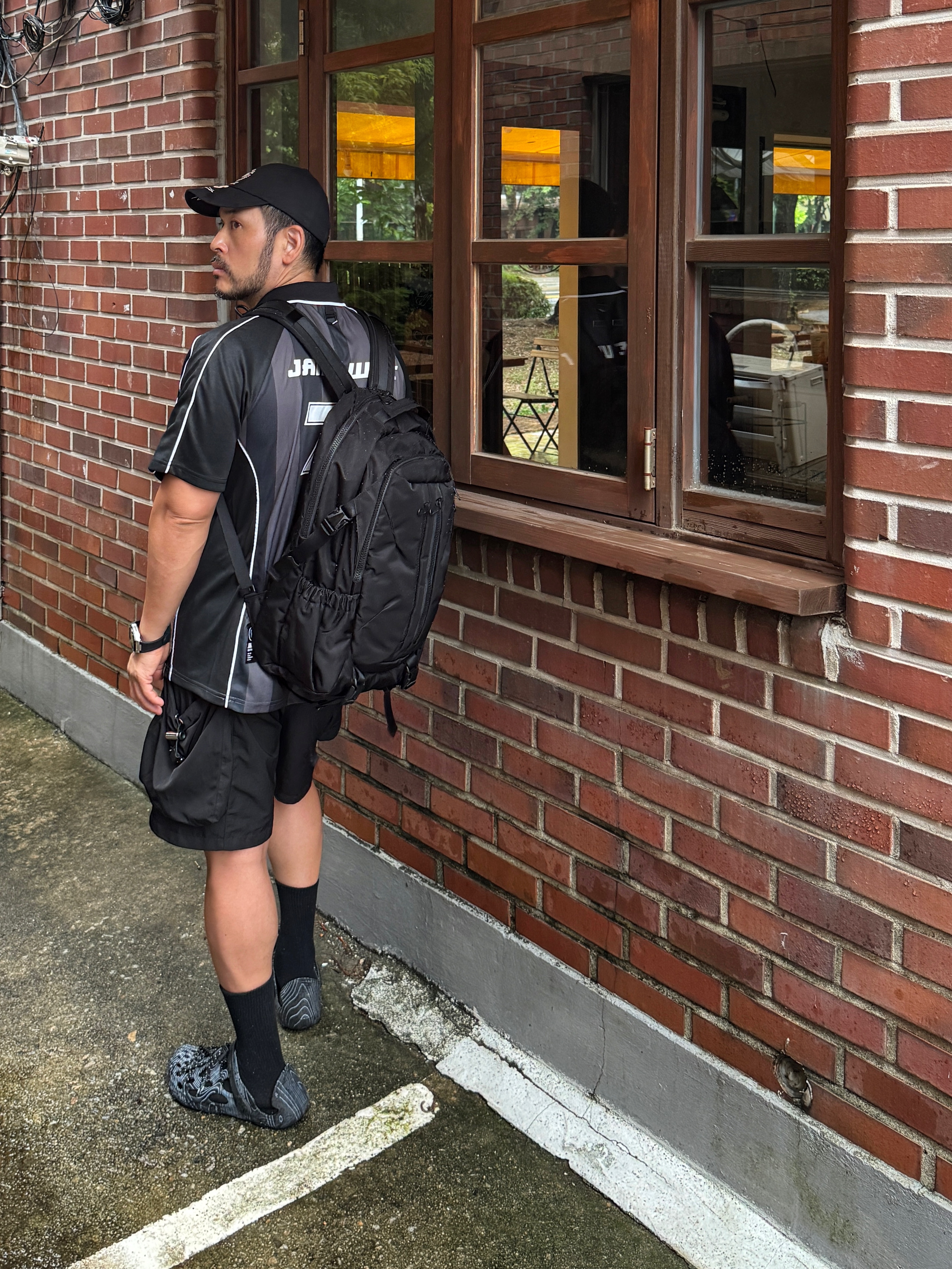 Merrell x LMC Hydro Moc Black 착용 스타일 - 5