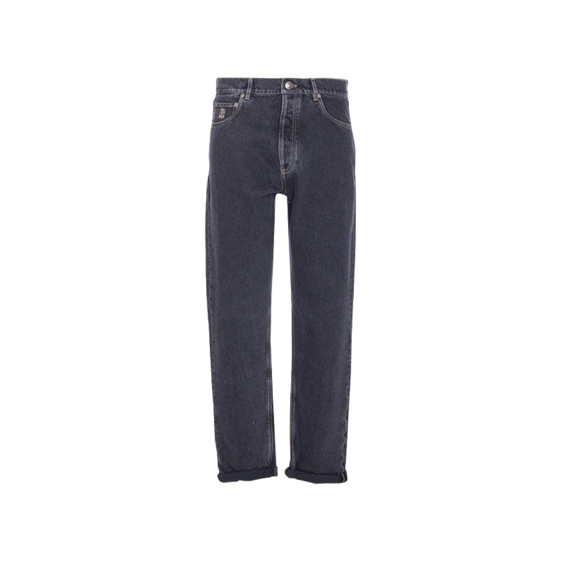 M235PO1090-C9016 Brunello Cucinelli Denim Cotton Jeans Blue