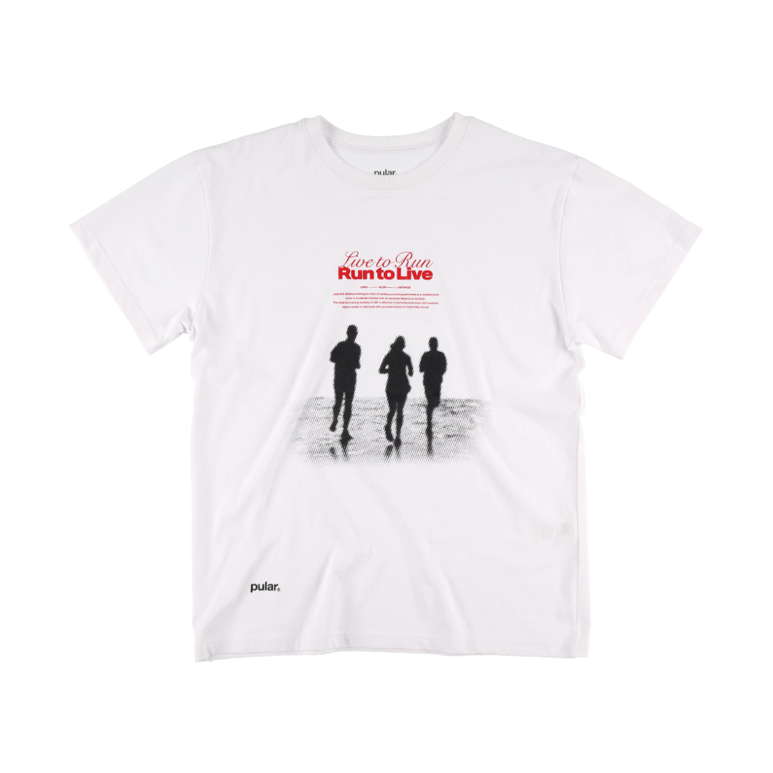 풀라르 남여공용 LSD 티셔츠 화이트(pular Unisex LSD T-Shirt White)