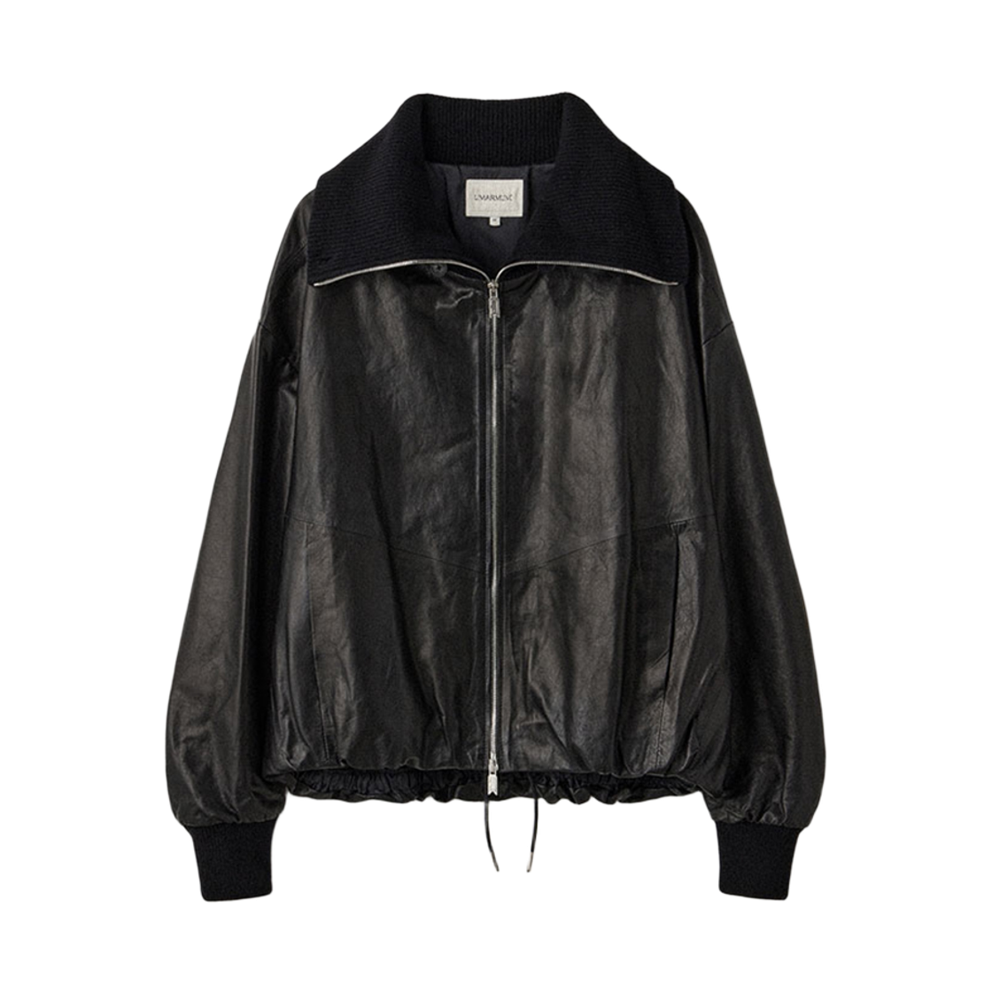 UM253AJK101BK Italian Vegetable Lambskin Blouson_Black