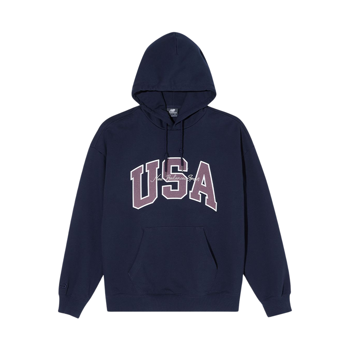 뉴발란스 USA 클래식 후드 네이비(New Balance USA Classic Hoodie Navy) - 1