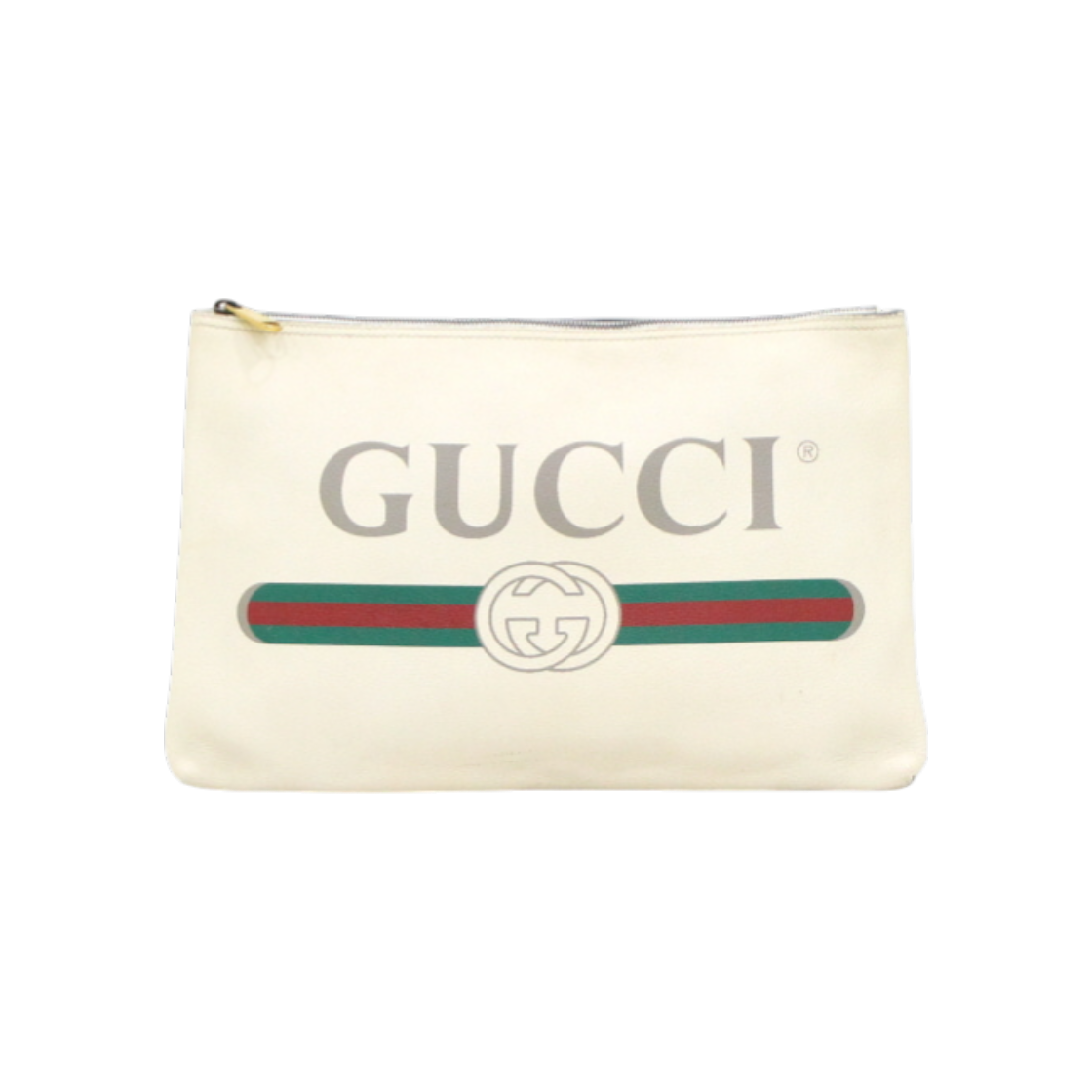 ITIWR8QAJEO6 Gucci Web Stripe Large Unisex Clutch Bag