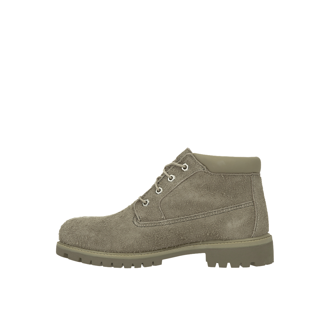 팀버랜드 x 논네이티브 미드 레이스 워터프루프 츄카 미디움 베이지 스웨이드 - 와이드(Timberland x Nonnative Mid Lace Waterproof Chukka Medium Beige Suede - Wide) - 3