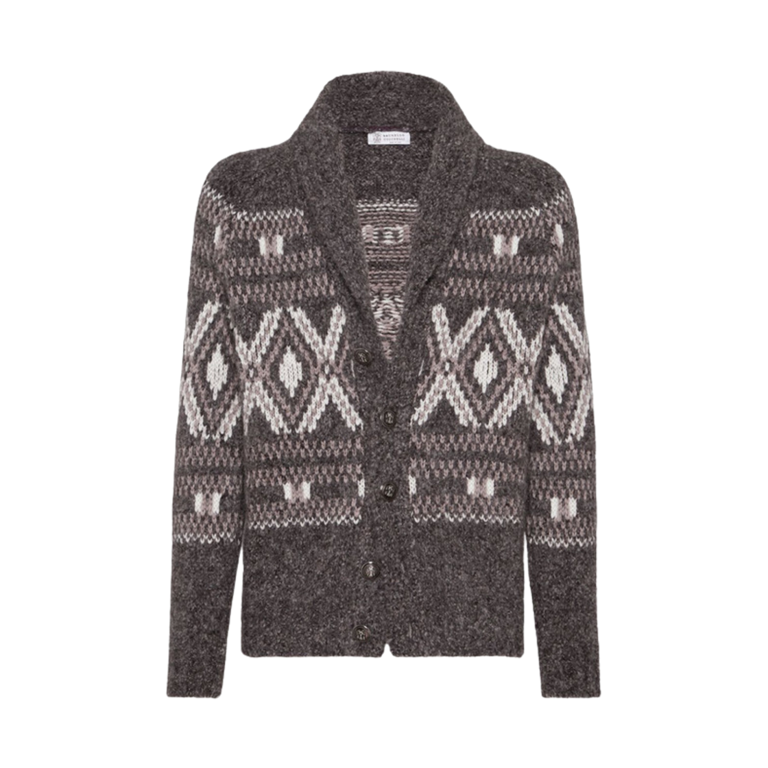 브루넬로 쿠치넬리 캐시미어 가디건 보르도(Brunello Cucinelli Cashmere Cardigan Bordeaux) - 1