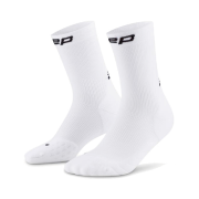 CEP Core Run Mid Cut Socks V5 White Women