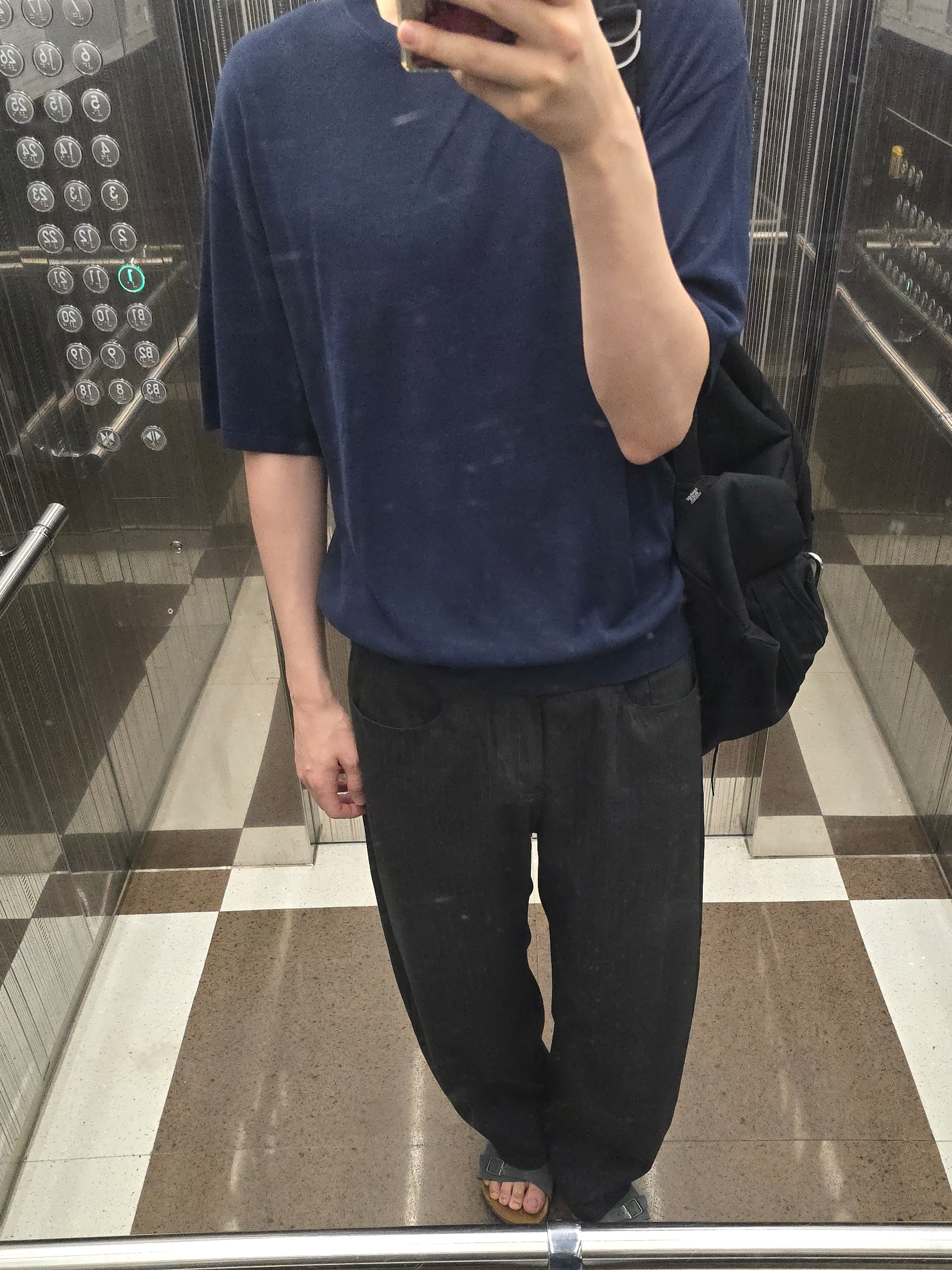 Birkenstock Zurich Original Footbed Stone - Regular 착용 스타일