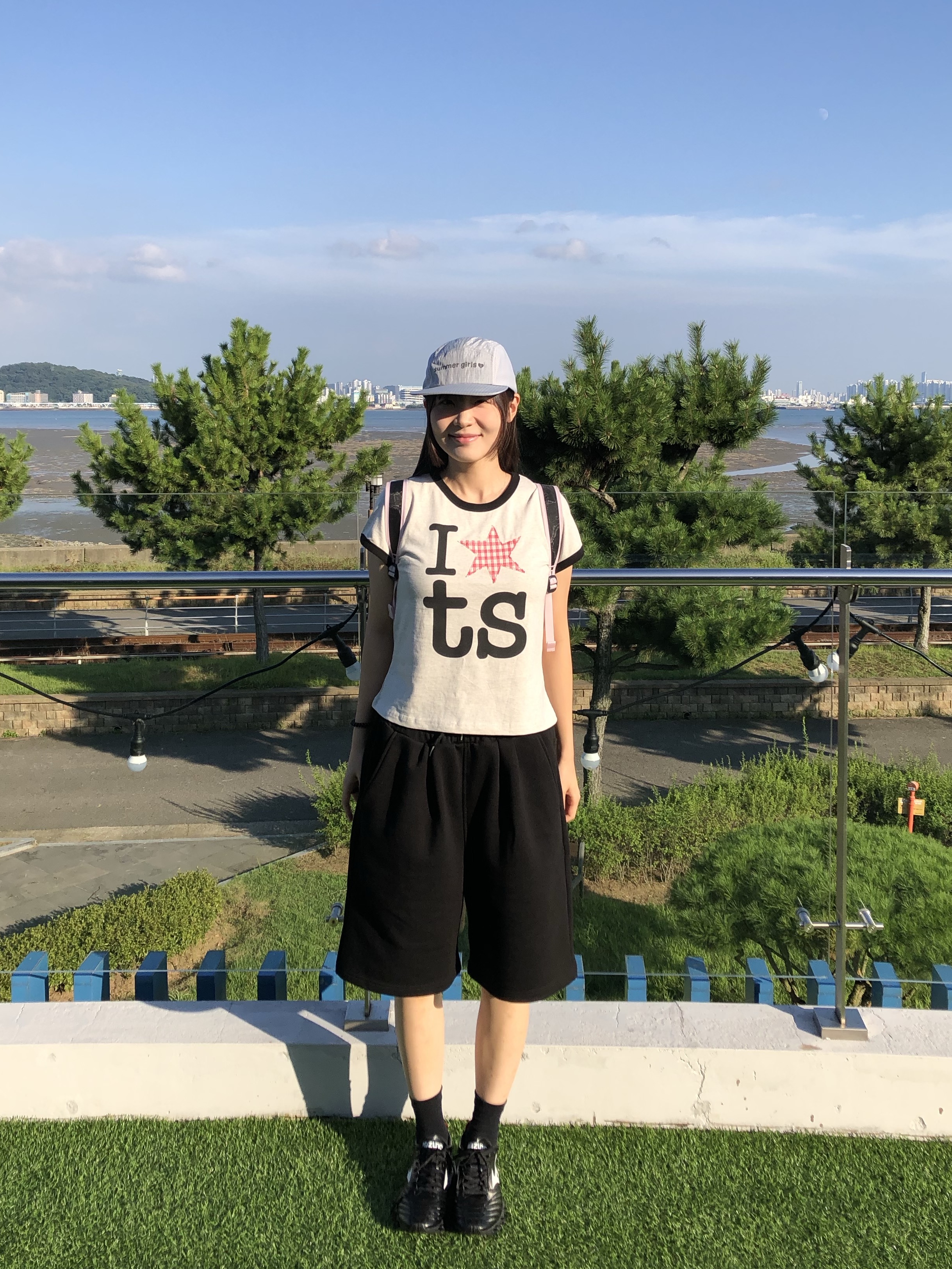 Isummerly Summer Girls Nylon Camp Cap Gray, Mizuno Wave Prophecy LS Black 착용 스타일