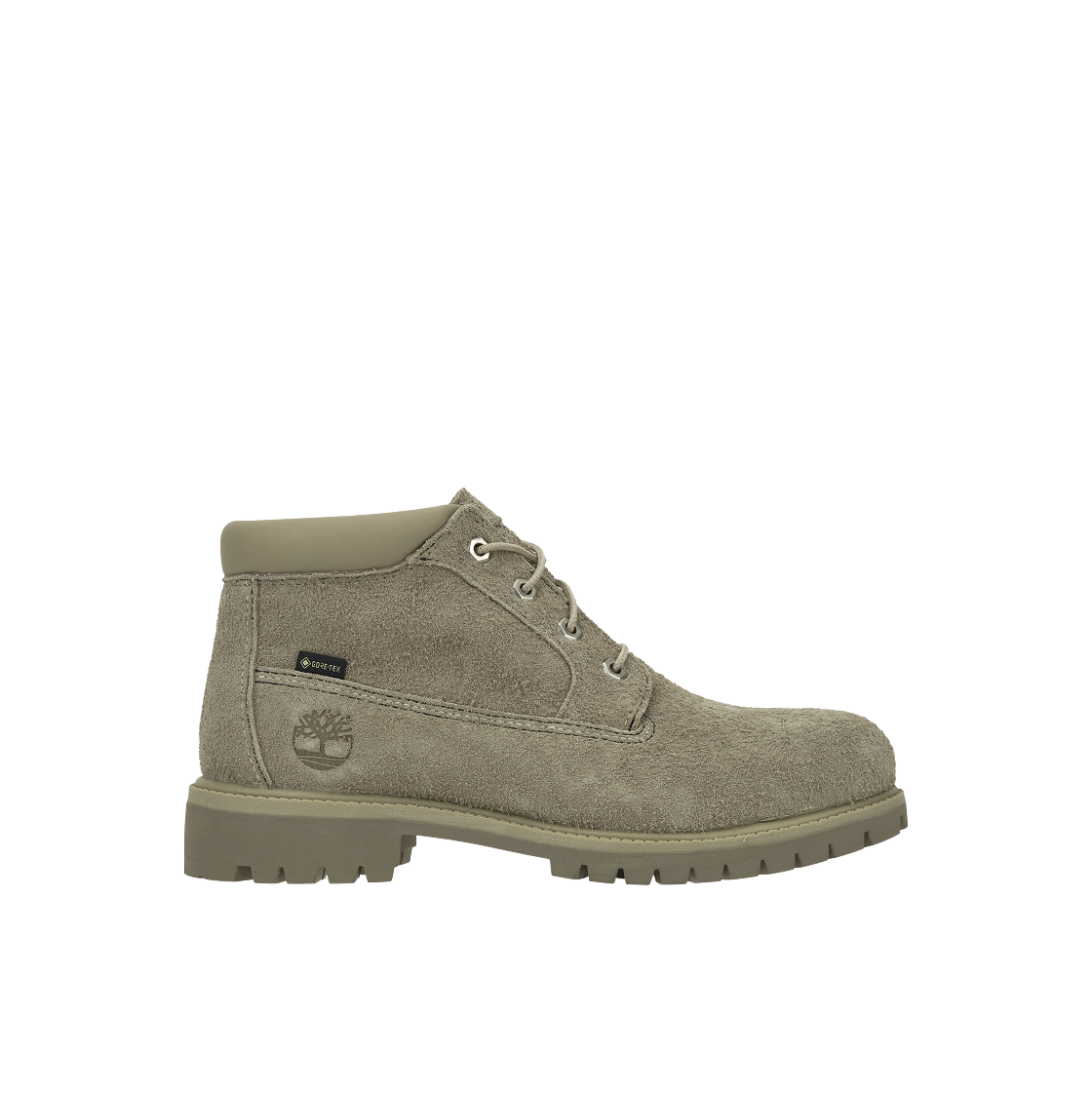 팀버랜드 x 논네이티브 미드 레이스 워터프루프 츄카 미디움 베이지 스웨이드 - 와이드(Timberland x Nonnative Mid Lace Waterproof Chukka Medium Beige Suede - Wide)
