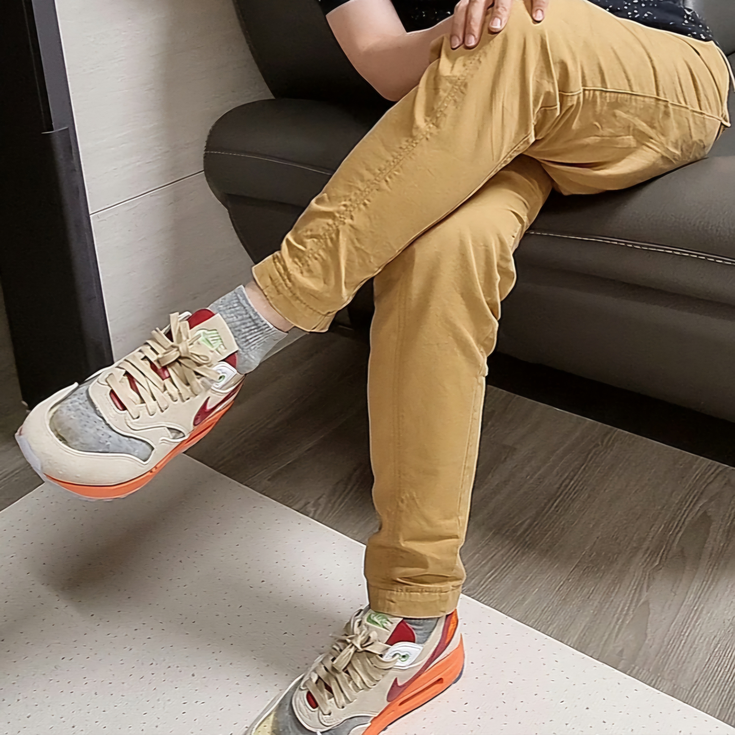 Nike x Clot Air Max 1 Net 착용 스타일