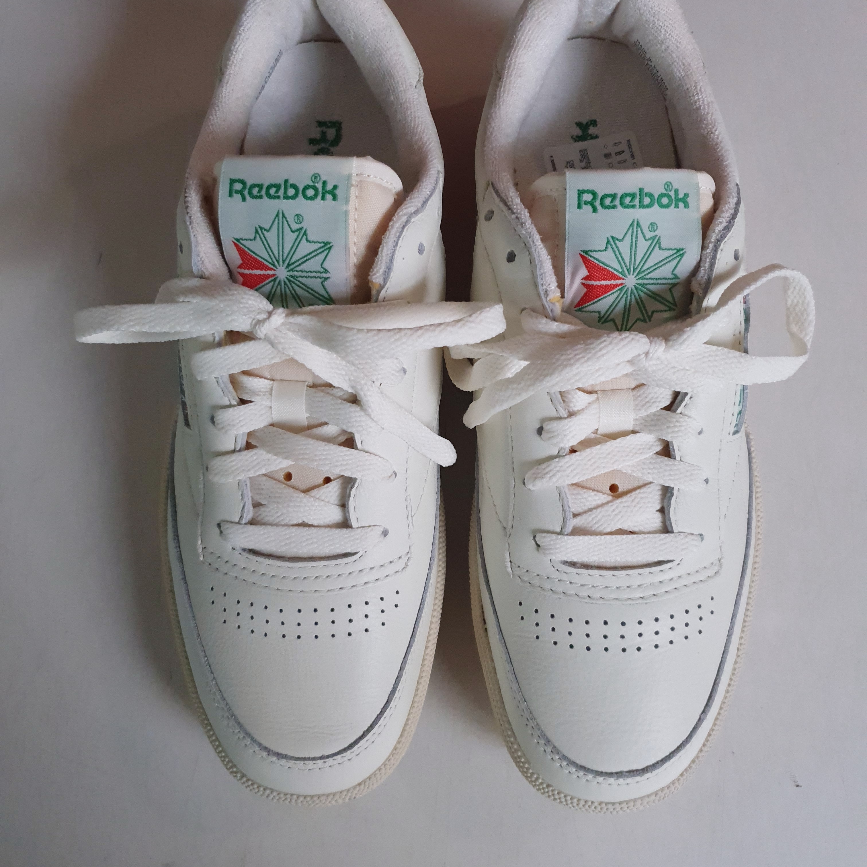 Reebok Club C 85 Vintage Cream 착용 스타일 - 1