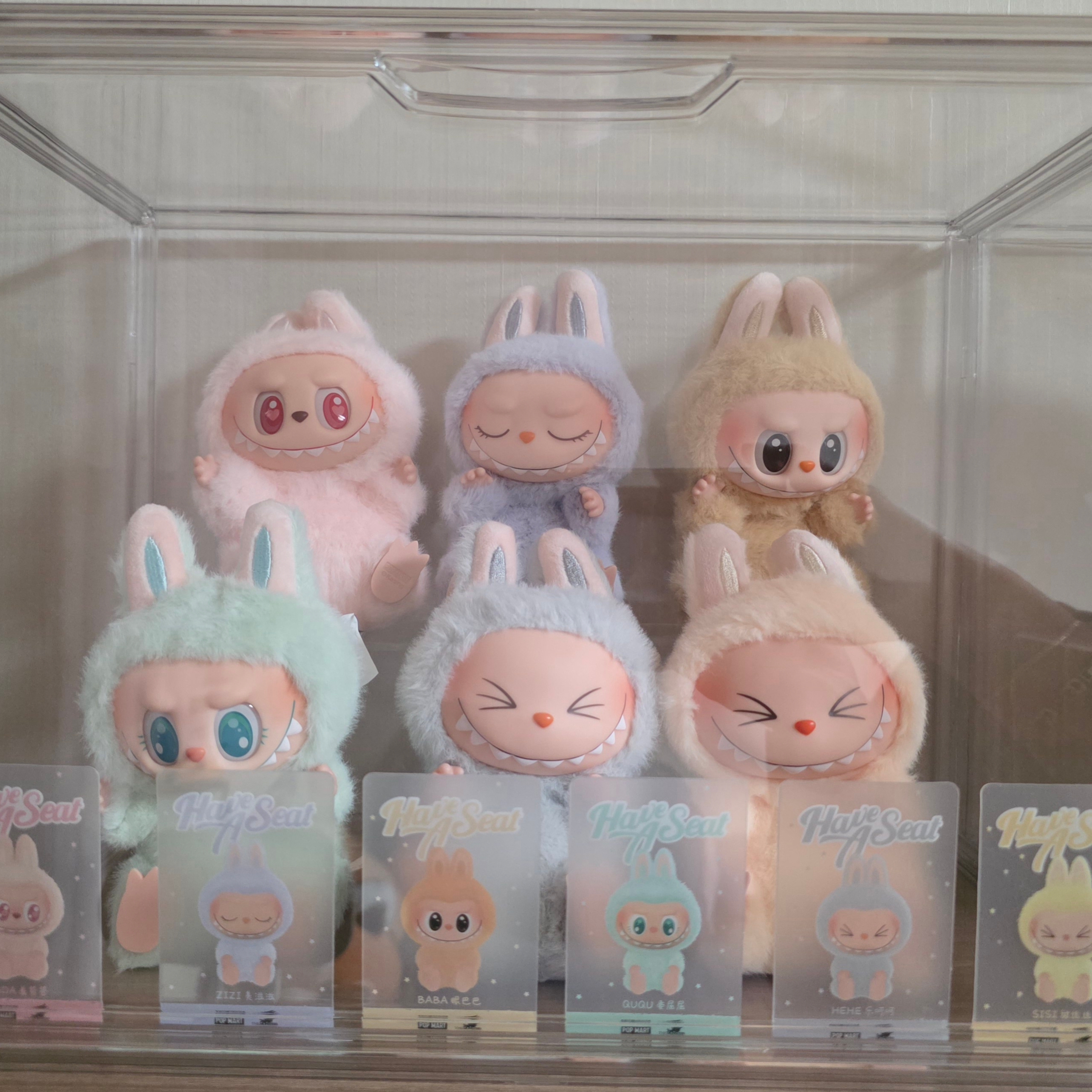 Pop Mart Labubu Let's Play Together Doll Series Sealed Case (6 Blind Boxes) 착용 스타일