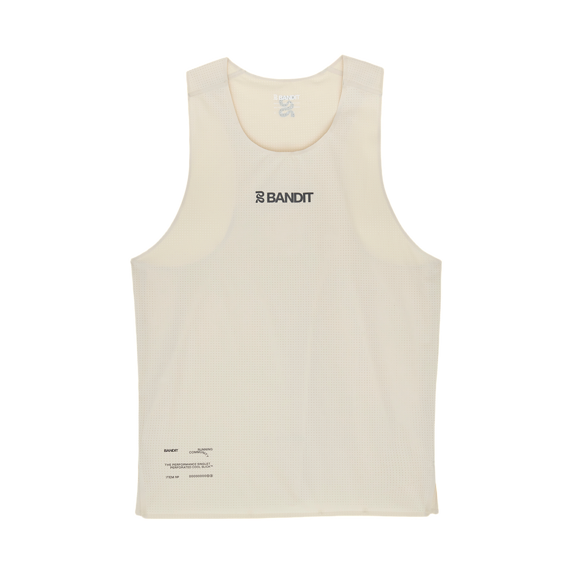 밴딧 러닝 벤토 퍼포먼스 싱글렛 샴페인(Bandit Running Vento Performance Singlet Champagne)
