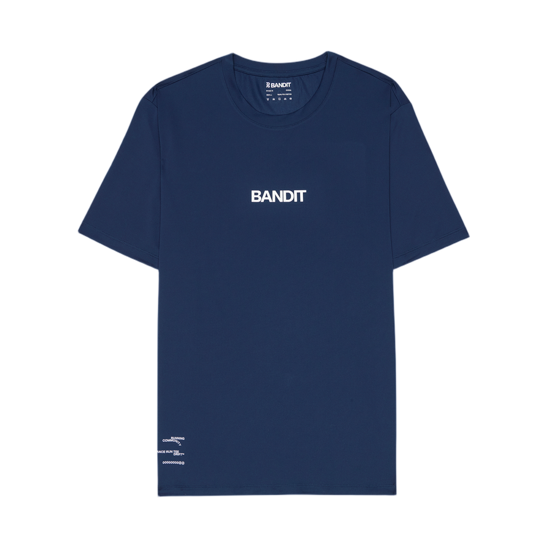 밴딧 러닝 퍼포먼스 트레이닝 티셔츠 NY 네이비(Bandit Running Performance Training T-Shirt NY Navy)