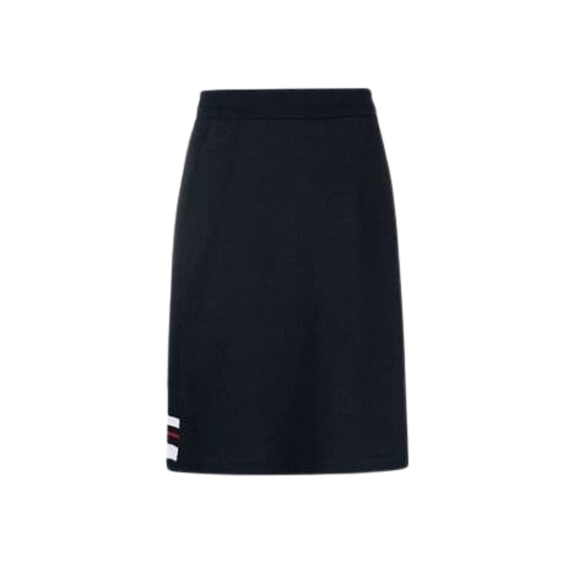 (W) 톰브라운 에이라인 스커트 네이비((W) Thom Browne A-Line Skirt Navy) - 1