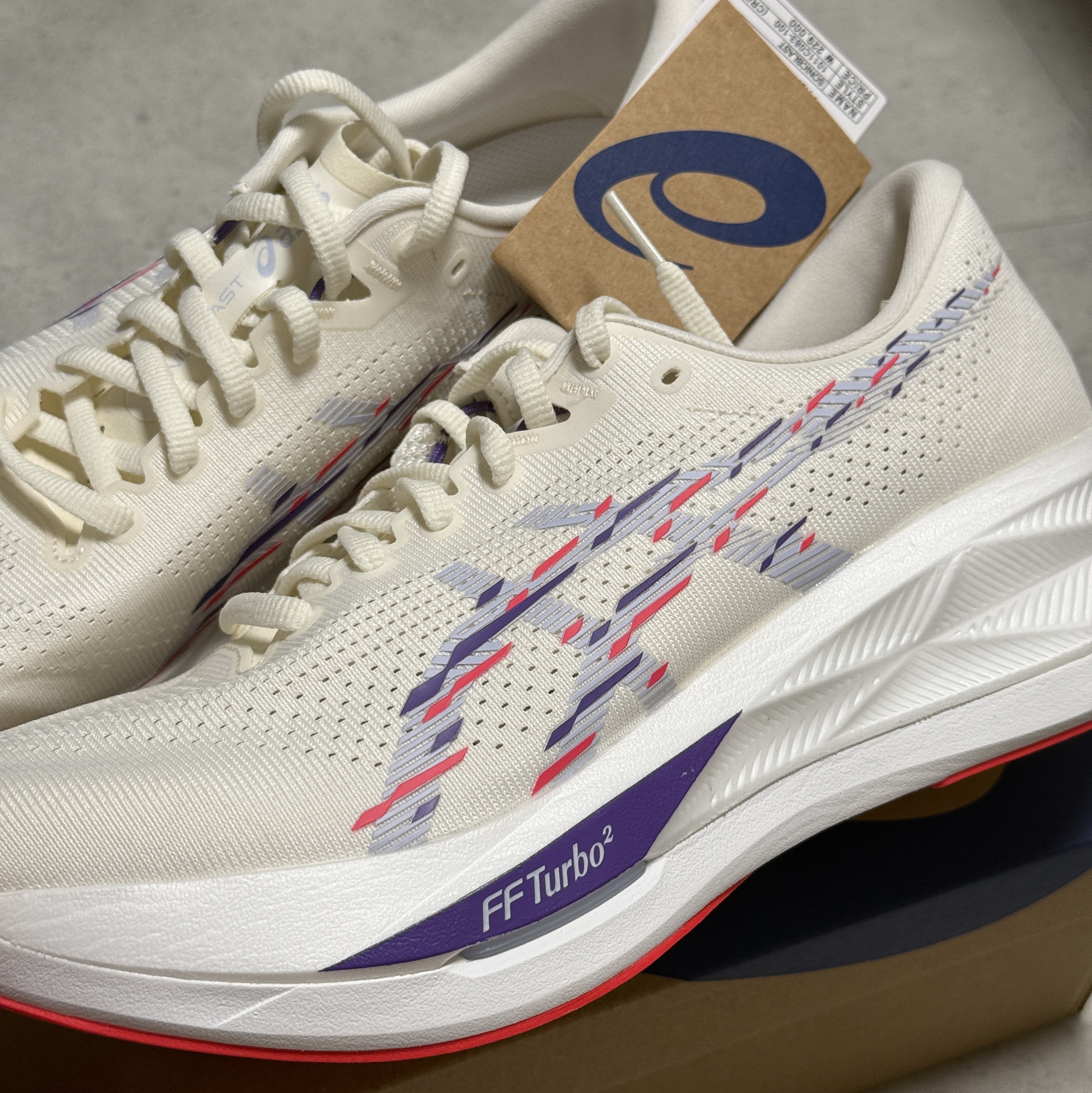 Asics Sonicblast Cream Blue Fade 착용 스타일 - 2