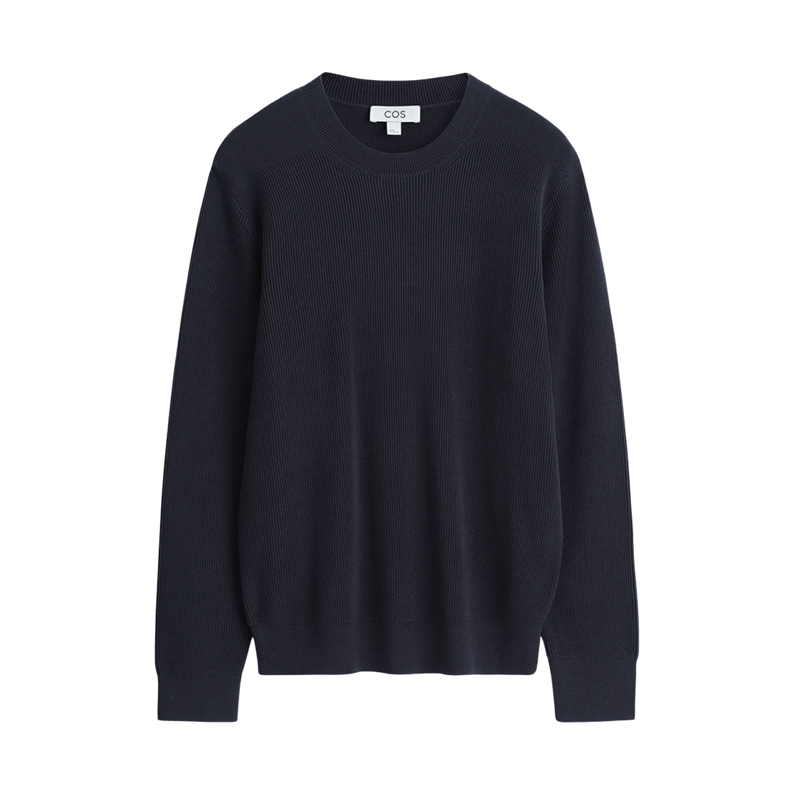 코스 코튼 크루넥 스웨터 네이비(COS Cotton Crewneck Sweater Navy) - 1