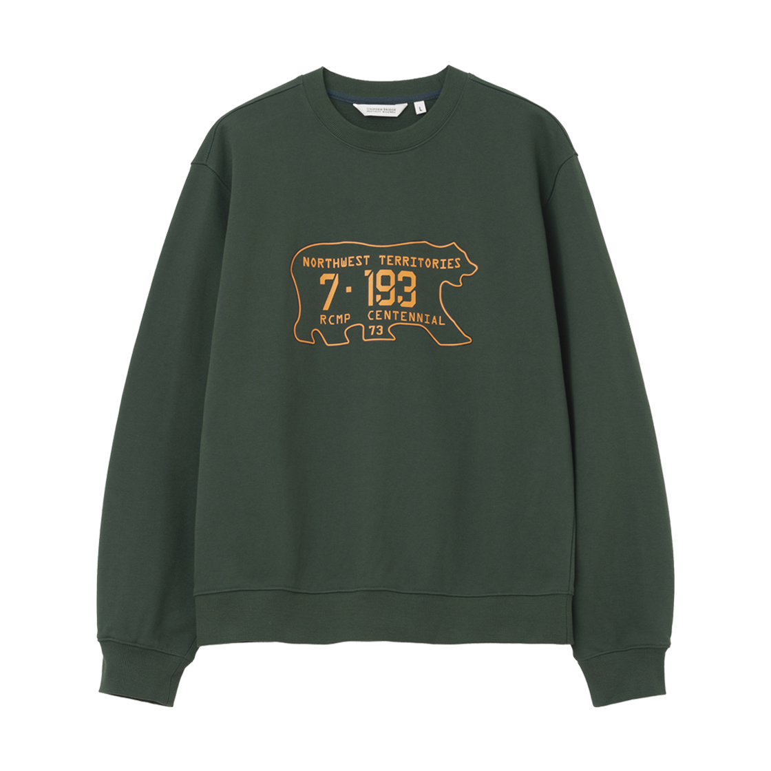 UB2578MT035MGN Uniform Bridge Northwest Sweatshirt Green