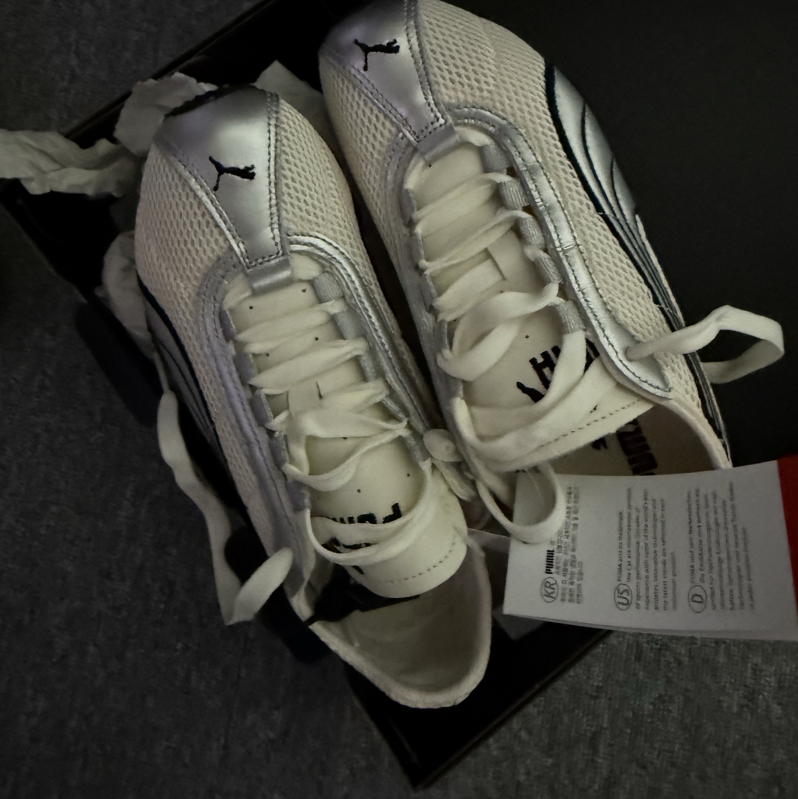 Puma H-street OG Ivory Silver 착용 스타일