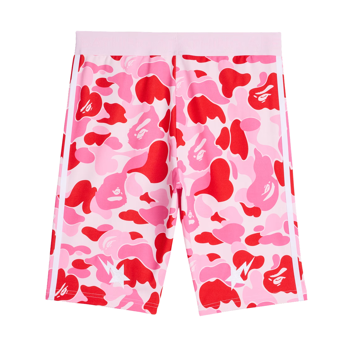 아디다스 x 베이프 FB 타이츠 세미 솔라 핑크 - US 사이즈(Adidas x BAPE FB Tights Semi Solar Pink - US Sizing) - 2