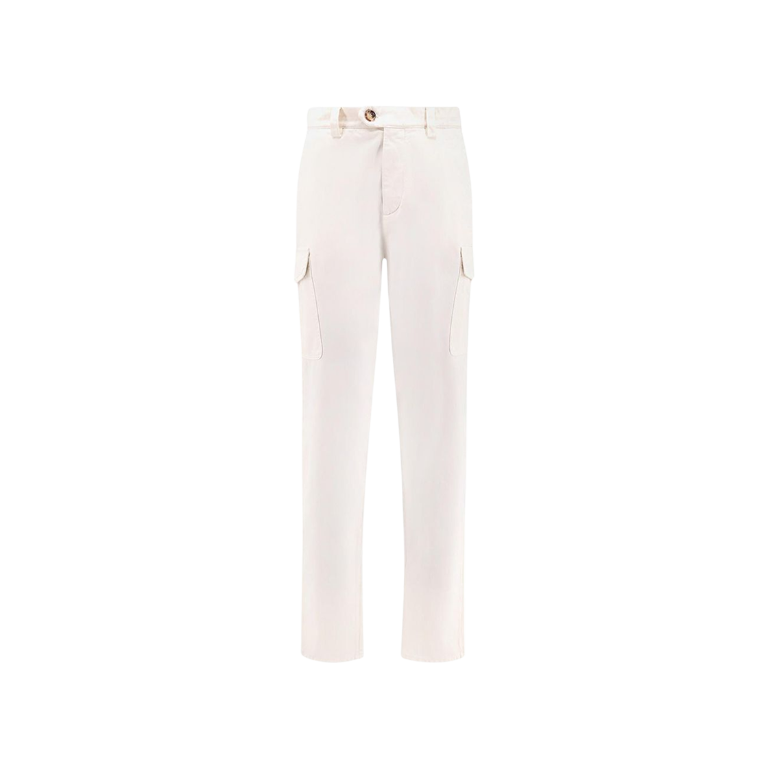 M252DE1890-C5797 Brunello Cucinelli Cotton Pants with Cargo Pockets Beige