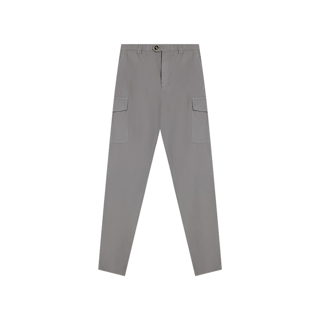 M252DE1890-C6018 Brunello Cucinelli Cotton Pants with Cargo Pockets Grey