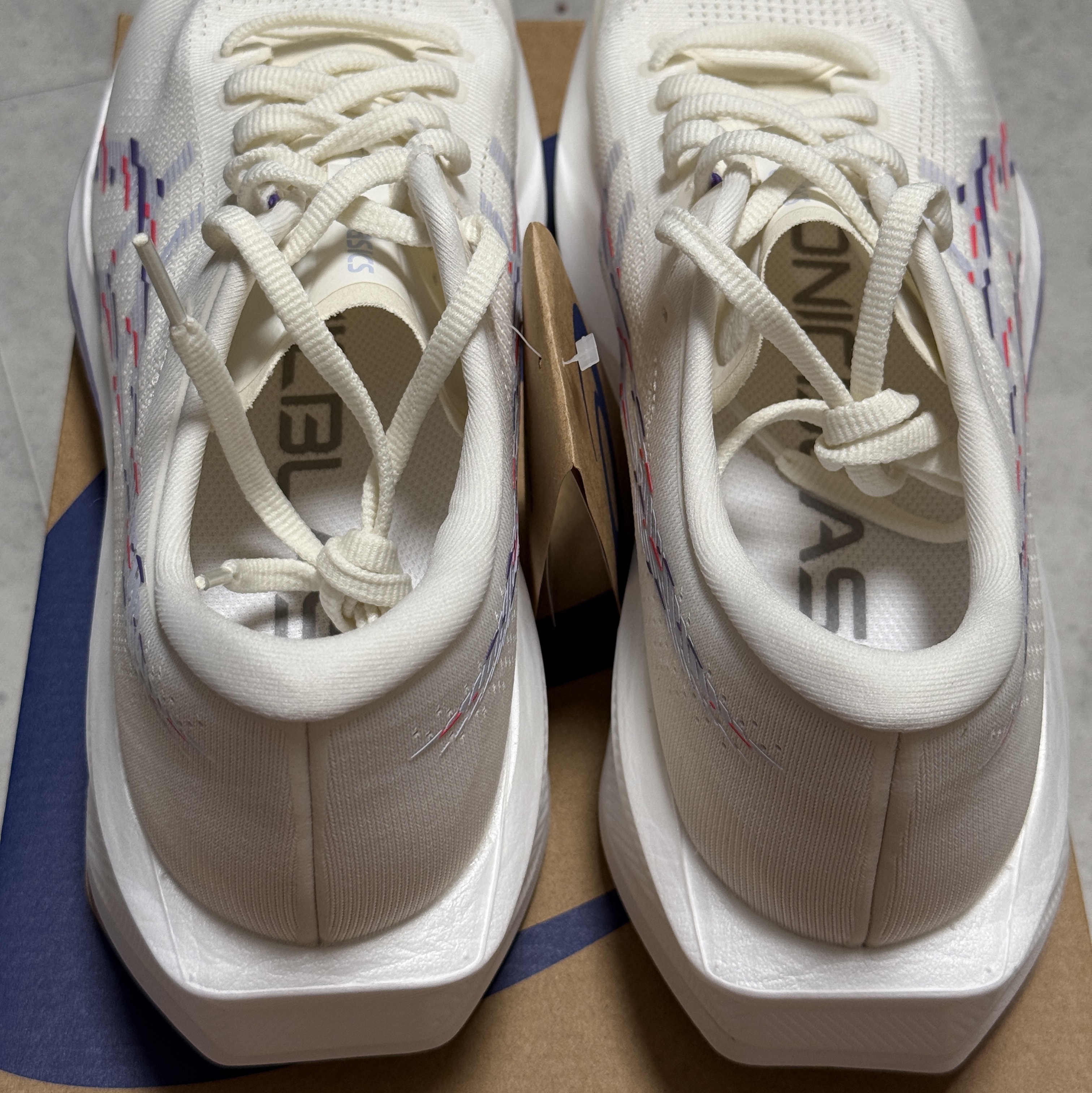 Asics Sonicblast Cream Blue Fade 착용 스타일 - 3