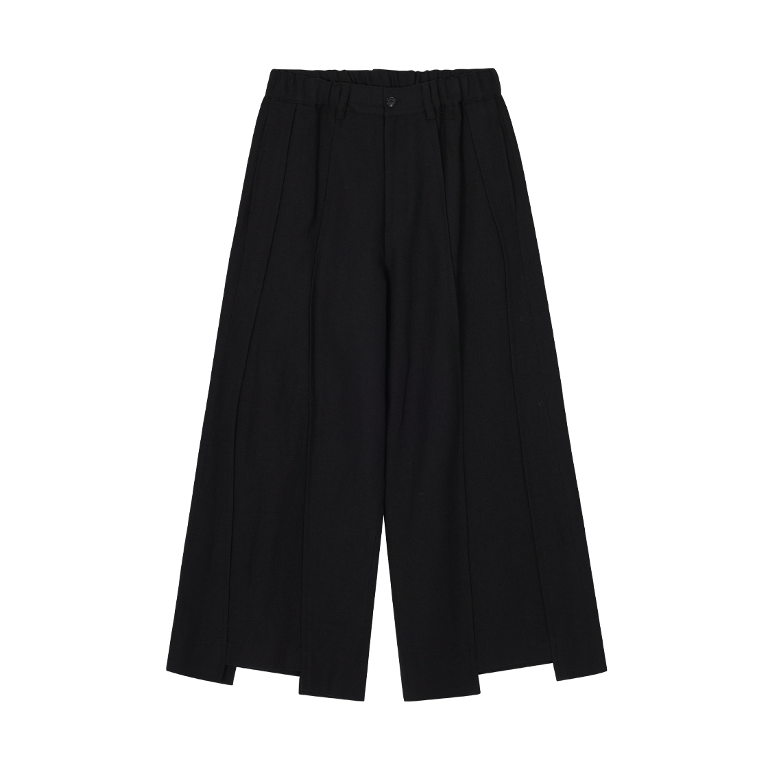 SH5PT703BK SONGZIO COLLECTION Cut Out Wide Pants Black