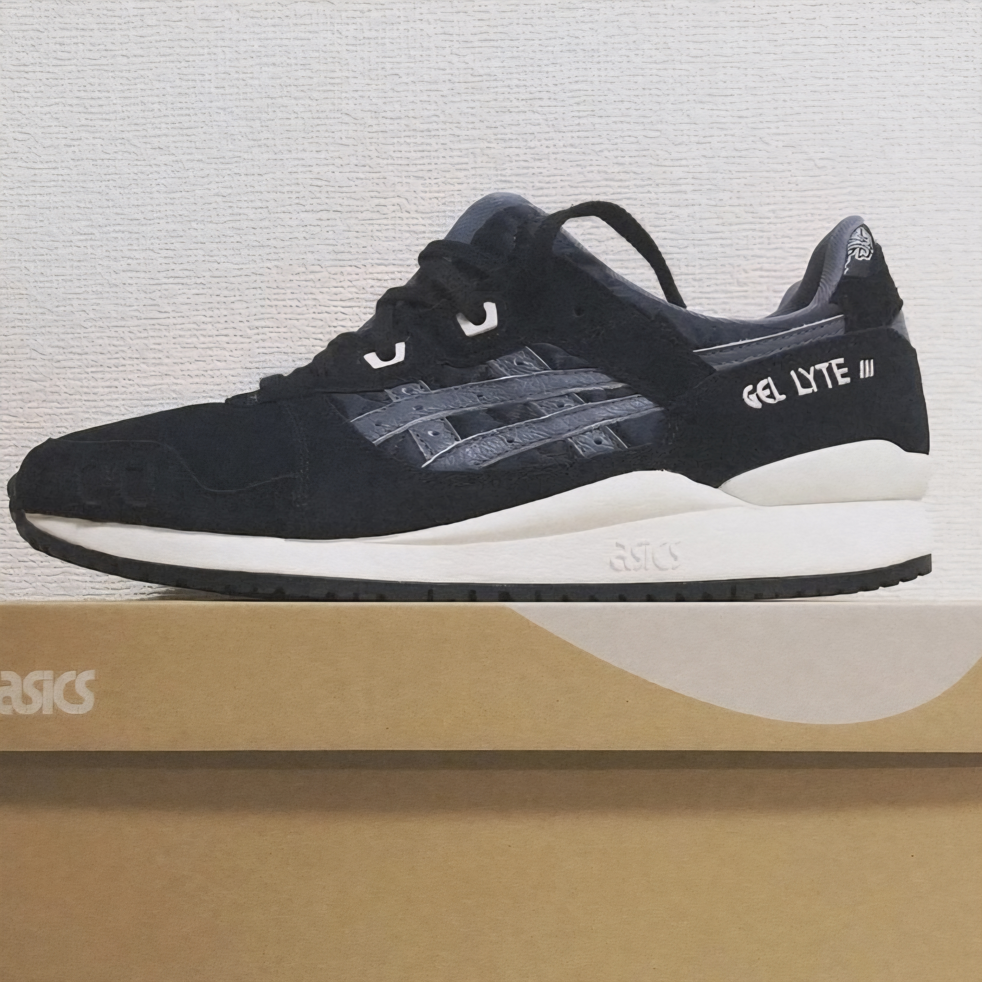 Asics Gel-Lyte III OG Black Cream 착용 스타일