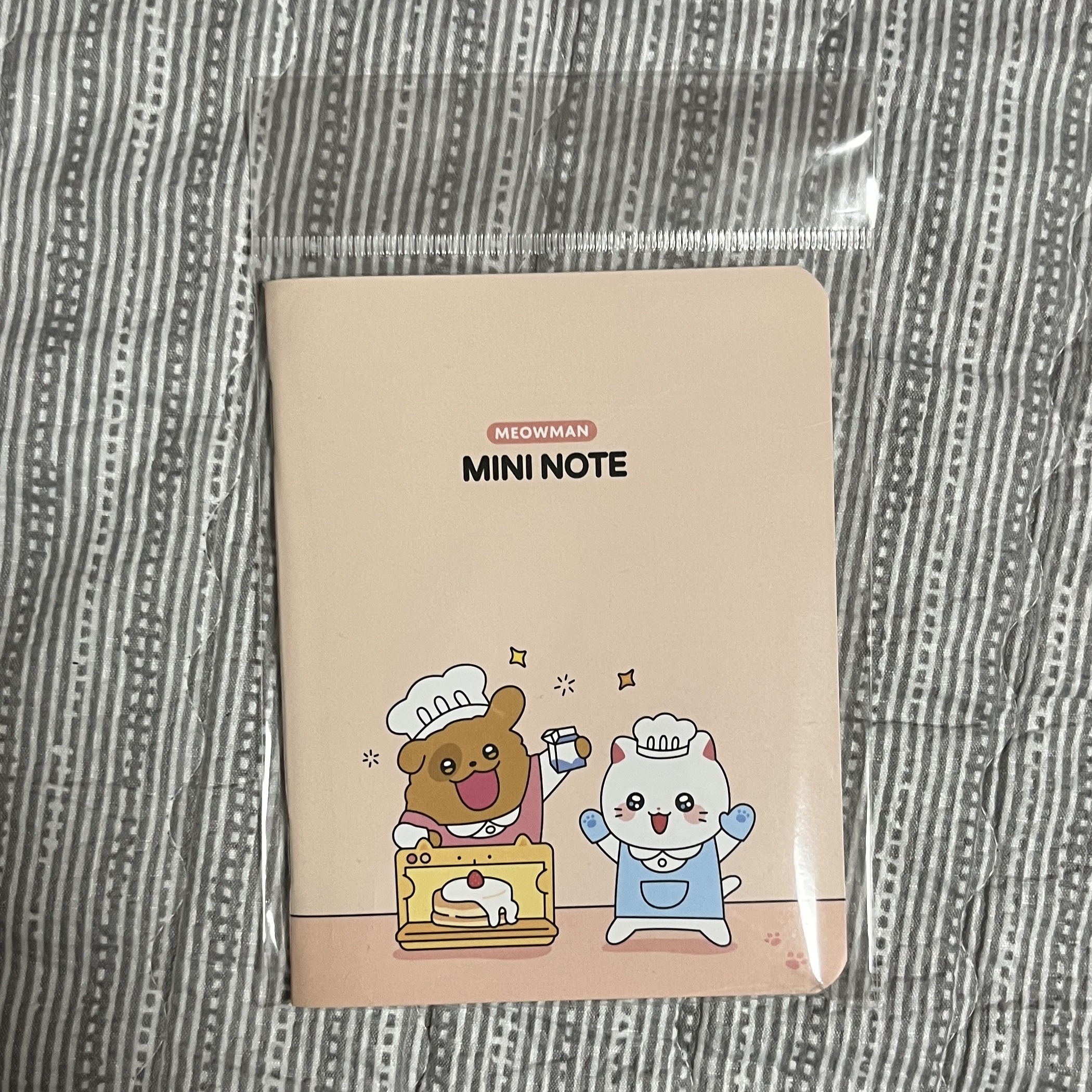 Meow Man Mini Note Ezi's Cooking 착용 스타일