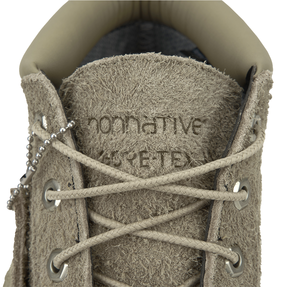 팀버랜드 x 논네이티브 미드 레이스 워터프루프 츄카 미디움 베이지 스웨이드 - 와이드(Timberland x Nonnative Mid Lace Waterproof Chukka Medium Beige Suede - Wide) - 7