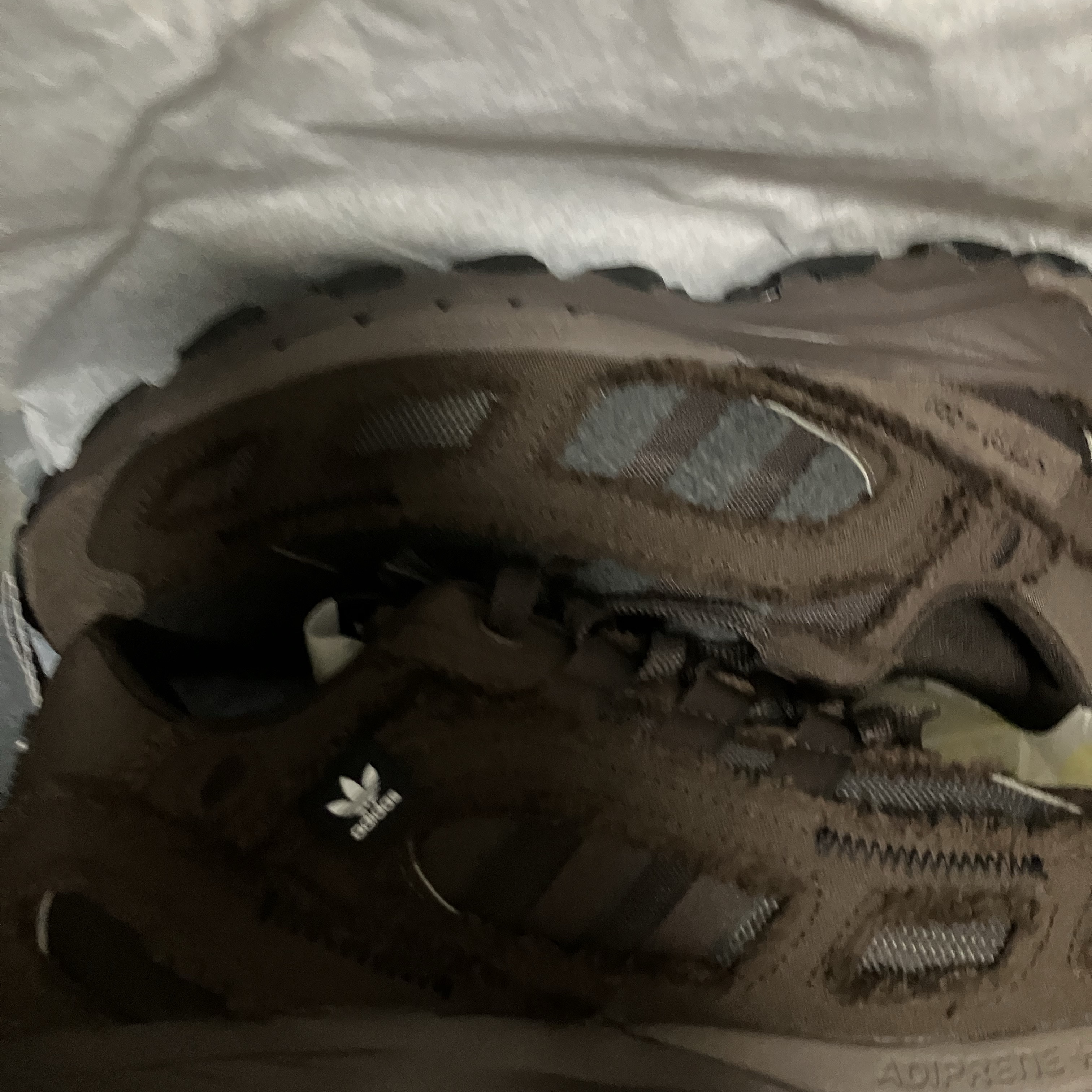 Adidas x Song for the Mute Shadowturf Dark Brown 착용 스타일