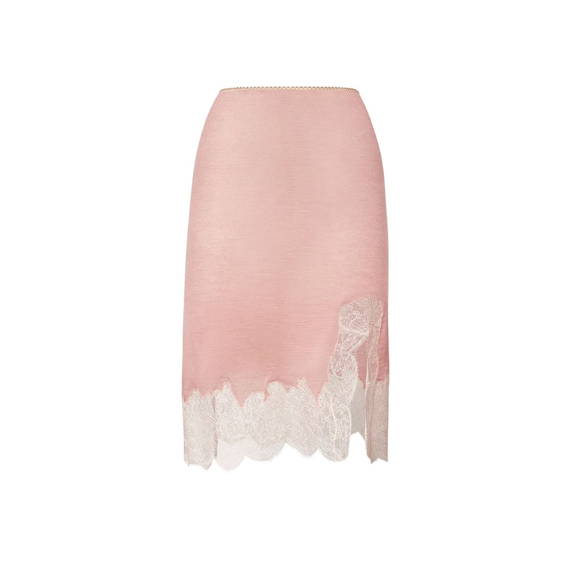 (W) 펜디 캐시미어 실크 스커트 핑크((W) Fendi Cashmere Silk Skirt Pink)