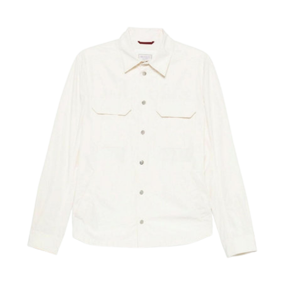 브루넬로 쿠치넬리 로고 버튼 자켓 화이트(Brunello Cucinelli Logo Buttons Jacket White) - 1