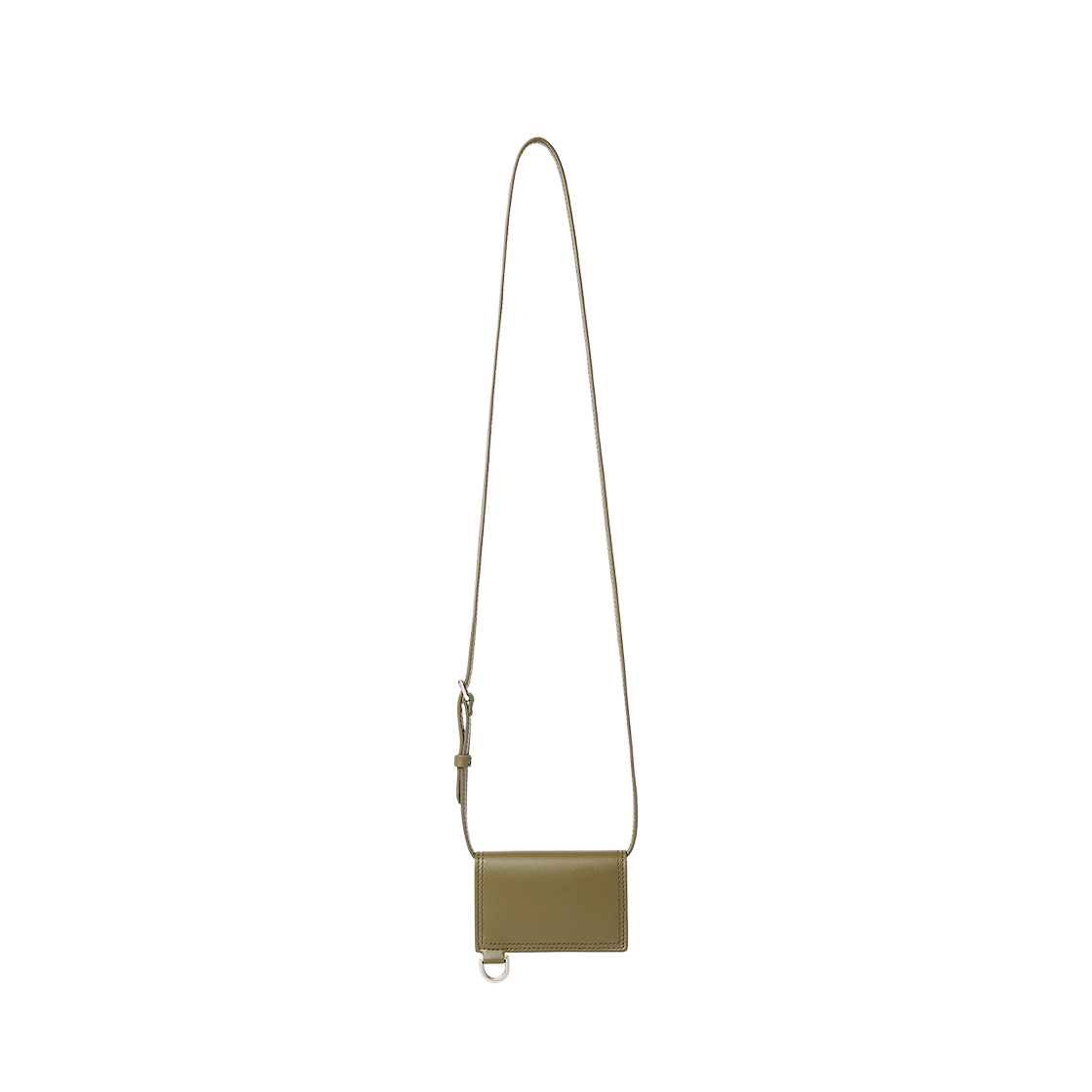 자크뮈스 르 포르테 아주르 엔벨로프 넥 파우치 카키(Jacquemus Le Porte Azur Envelope Neck Pouch Khaki) - 3