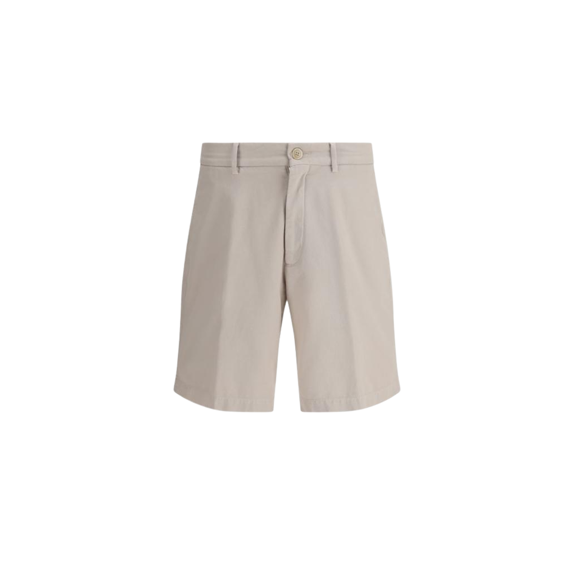 M252DU0010-C6008 Brunello Cucinelli Garment-Dyed Cotton Bermuda Shorts Beige