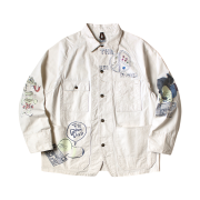 Kapital Murata Twill Cactus Beer Jacket Memorial Paint Model Kinari