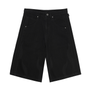 Adidas Flames Denim Shorts Medium Black - US Sizing