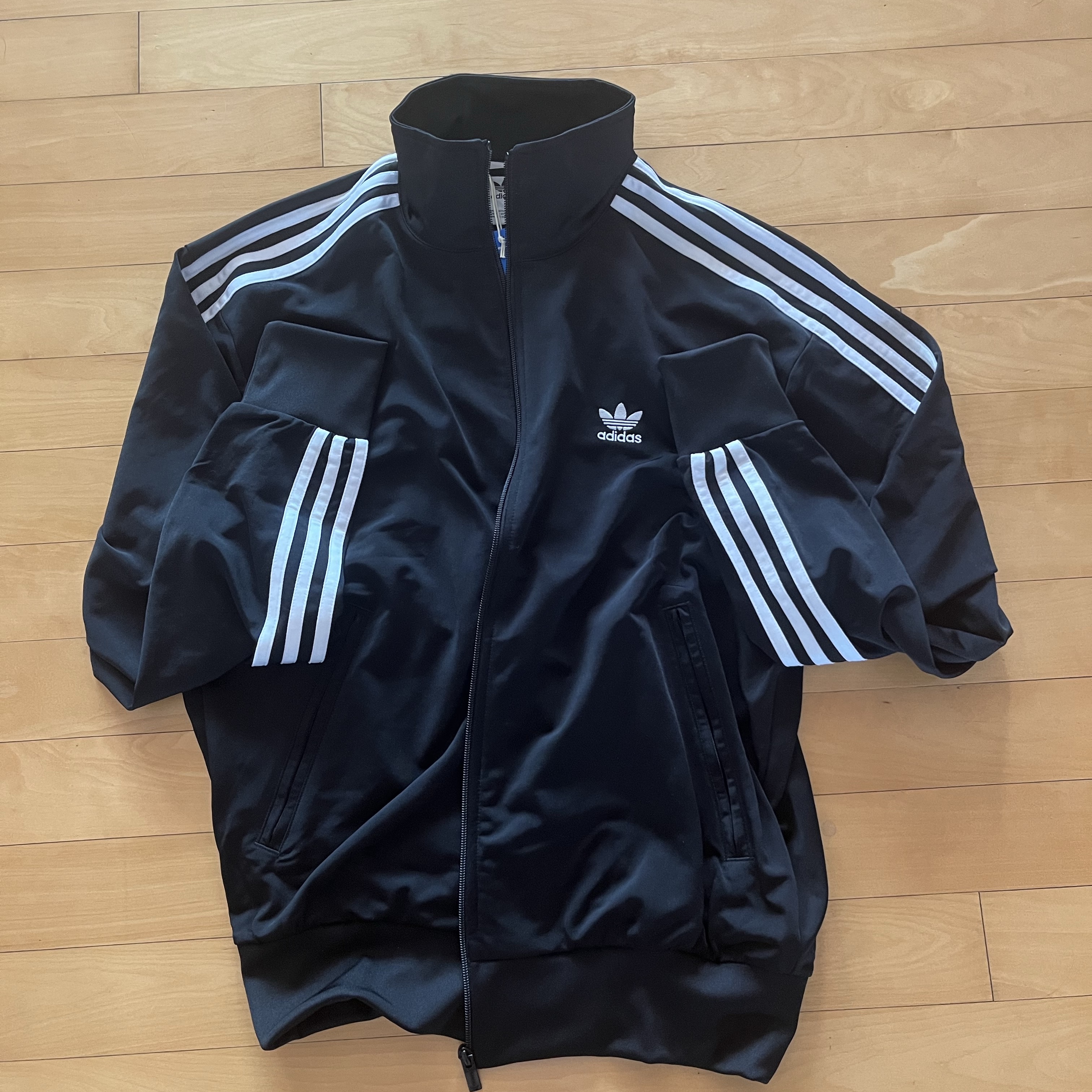 Adidas Adicolor Classics Firebird Track Top Black - KR Sizing 착용 스타일