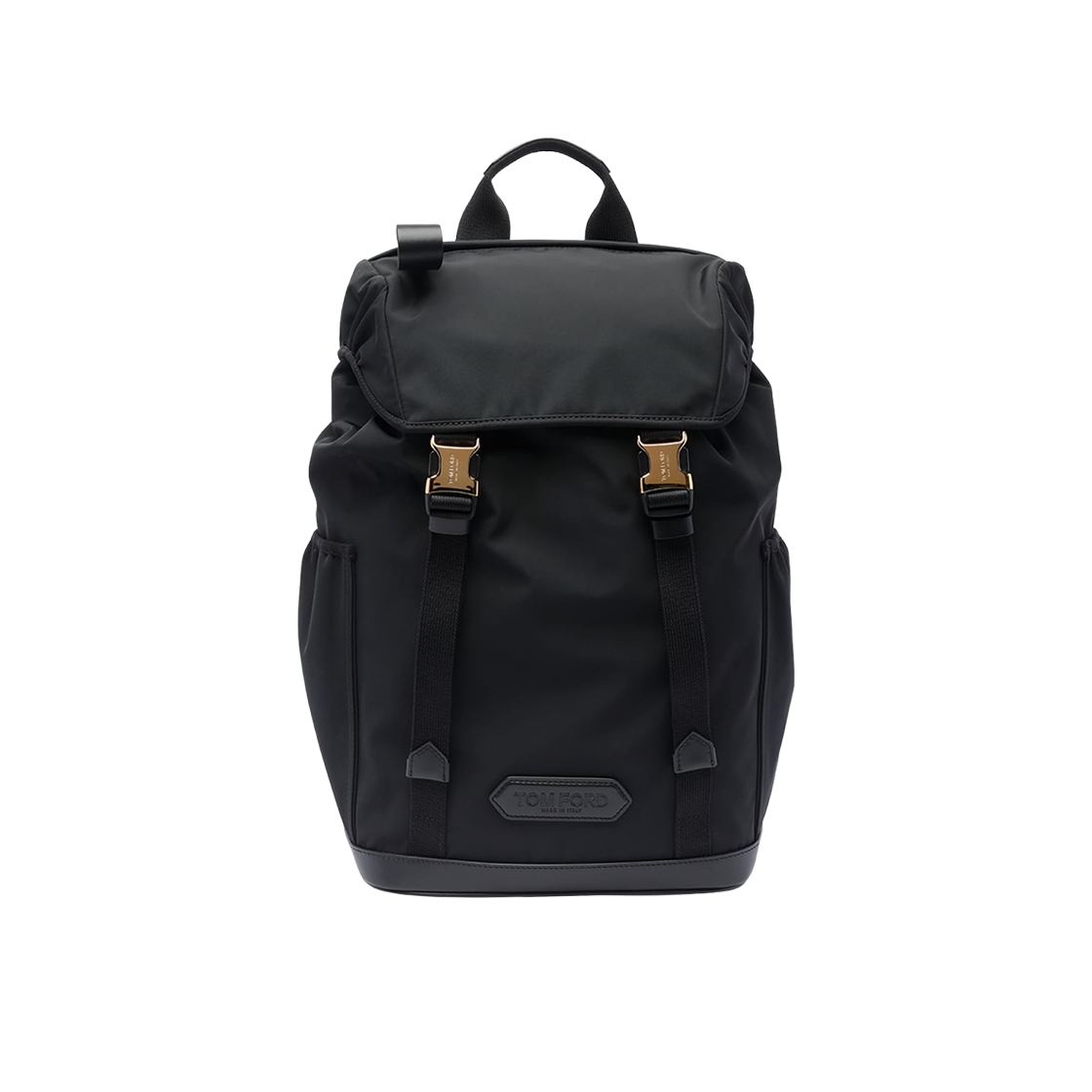 H0594-TNY017G-1N001 Tom Ford Logo Nylon Backpack Black