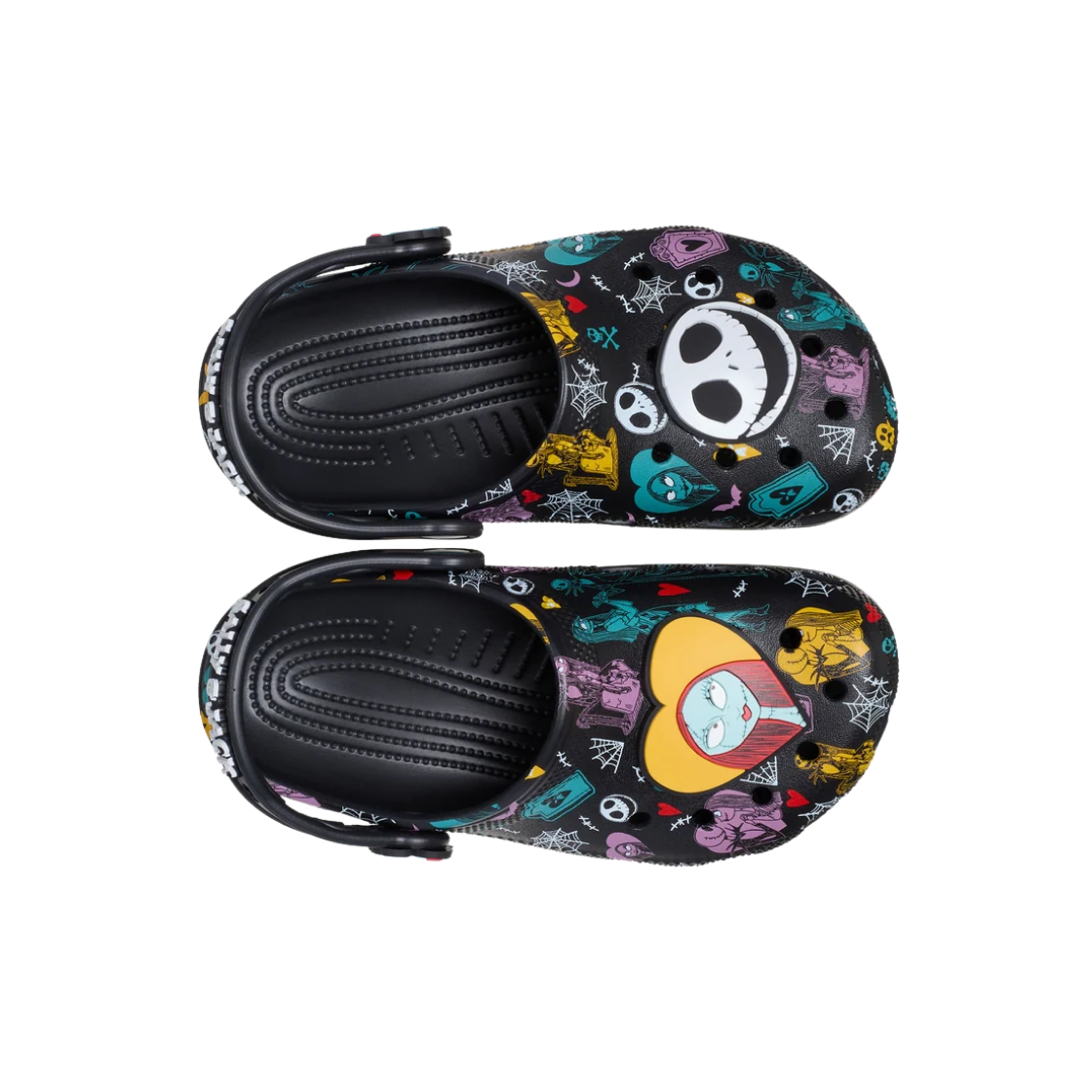 (키즈) 크록스 x 디즈니 팀 버튼의 크리스마스 악몽 잭 앤 샐리 클래식 클로그 멀티((Kids) Crocs x Disney Tim Burton's The Nightmare Before Christmas Jack and Sally Classic Clog Multi) - 2