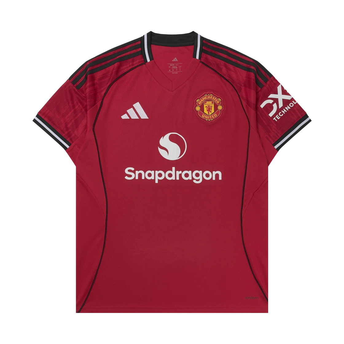 Adidas Adidas Manchester United 2025/26 Home Jersey Mufc Red - KR Sizing (Non Marking Ver.) · S