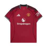 Adidas Manchester United 2025/26 Home Jersey Mufc Red - KR Sizing (Non Marking Ver.)