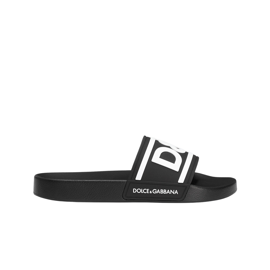 돌체 앤 가바나 DG 로고 비치웨어 슬라이더 샌들 멀티컬러(Dolce & Gabbana DG Logo Beachwear Slider Sandals Multicolor) - 1