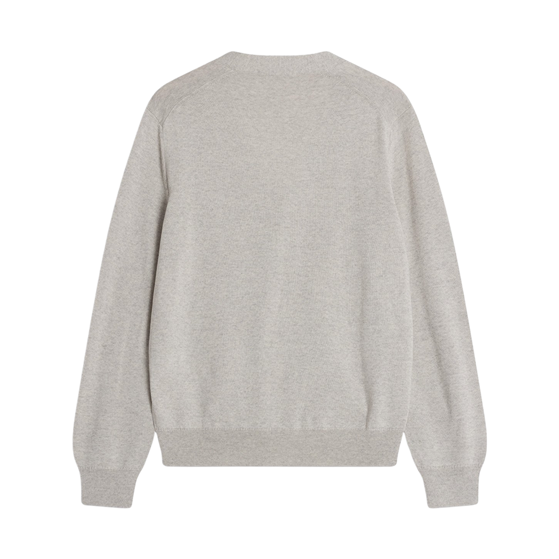 메종 키츠네 폭스 헤드 메리노 레귤러 가디건 라이트 그레이 멜란지(Maison Kitsune Fox Head Merino Regular Cardigan Light Grey Melange) - 2