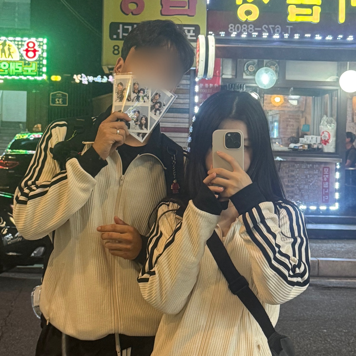 Adidas Waffle Beckenbauer Track Top Wonder White - KR Sizing 착용 스타일