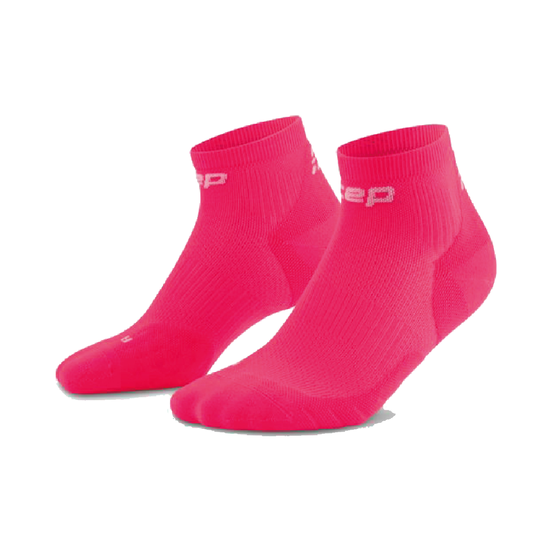 WP7A4R2 CEP Core Run Low Cut Socks V5 Pink Women