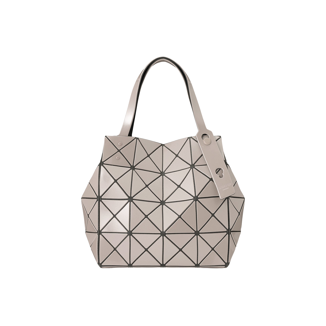 바오 바오 이세이 미야케 캐럿 핸드백 화이트 베이지(Bao Bao Issey Miyake Carat Handbag White Beige)