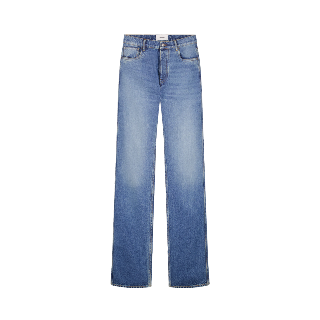 KW5CPADCP06BL Coperni Women Denim Boyfriend Pants Blue Vintage - 25FW